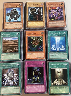 YUGIOH 100 VINTAGE KARTEN KONVOLUT NOSTALGIE RESTPOSTEN SAMMLUNG NEAR MINT COMMON/RARE