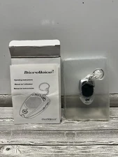 MicroVoice 3-One World-The Essentials Voice Mini Recorder Key  Chain Silver New