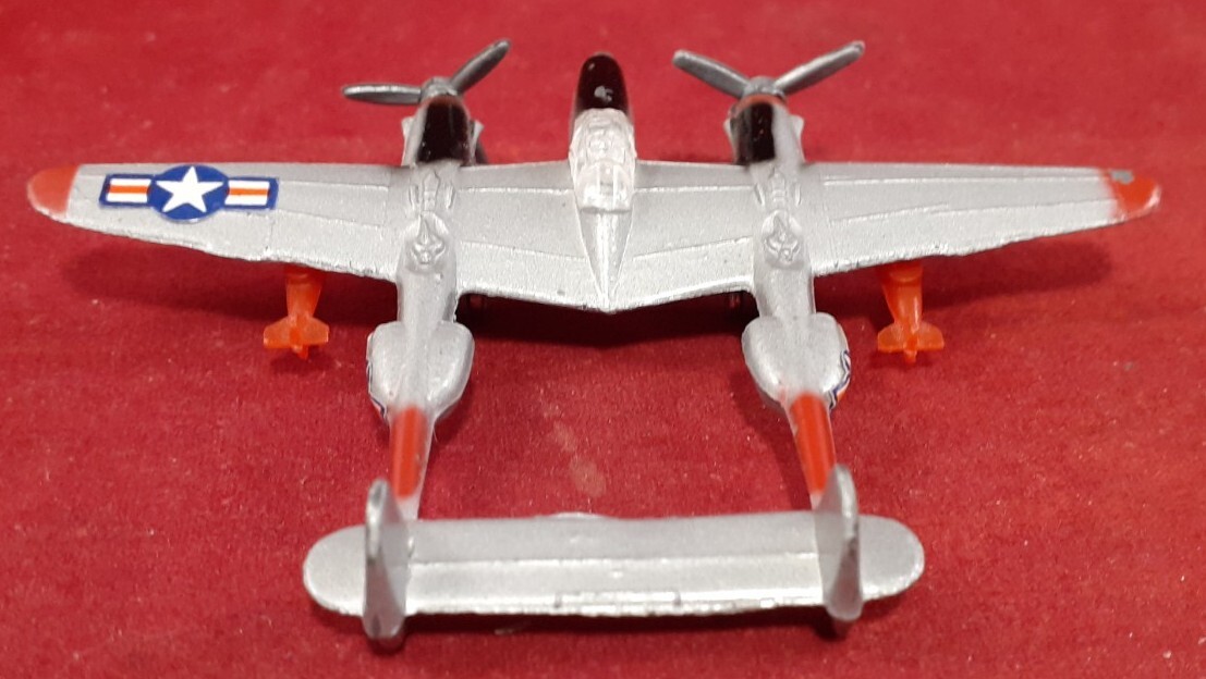 Zylmex Dyna Flites P-38 Lightning ビンテージ Zee Zylmex Dyna-Flites WWII Lockheed P-38 Lightning Fighter