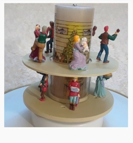 MR. CHRISTMAS HOLIDAY IN MOTION PINE LODGE VINTAGE MUSIC & MOTION FIGURES "USED" - Picture 6 of 12