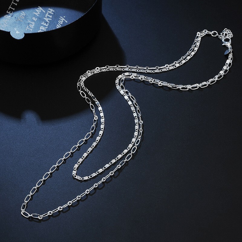 【2plan】23FW★ [MADE] 029 Ellie clip mini chain necklace 1029] Ellie Clip Mini Chain Necklace - LAN ARCHIVE | 60