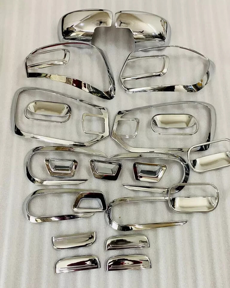 FIT FOR Maruti Suzuki S-Presso Chrome Exterior Accessories Combo Kit