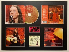 ALANIS MORISSETTE - Signed Autographed - MTV UNPLUGGED - Album Display Deluxe
