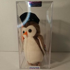 Ty Beanie Baby "Wise" W/ COA Museum Quality; Swing Tag 5th Tush Tag 6th