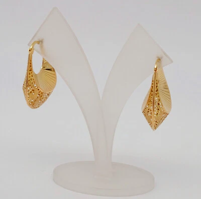 Ohrringe in 18 Kt/750 Gelbgold! - Bild 1 von 4