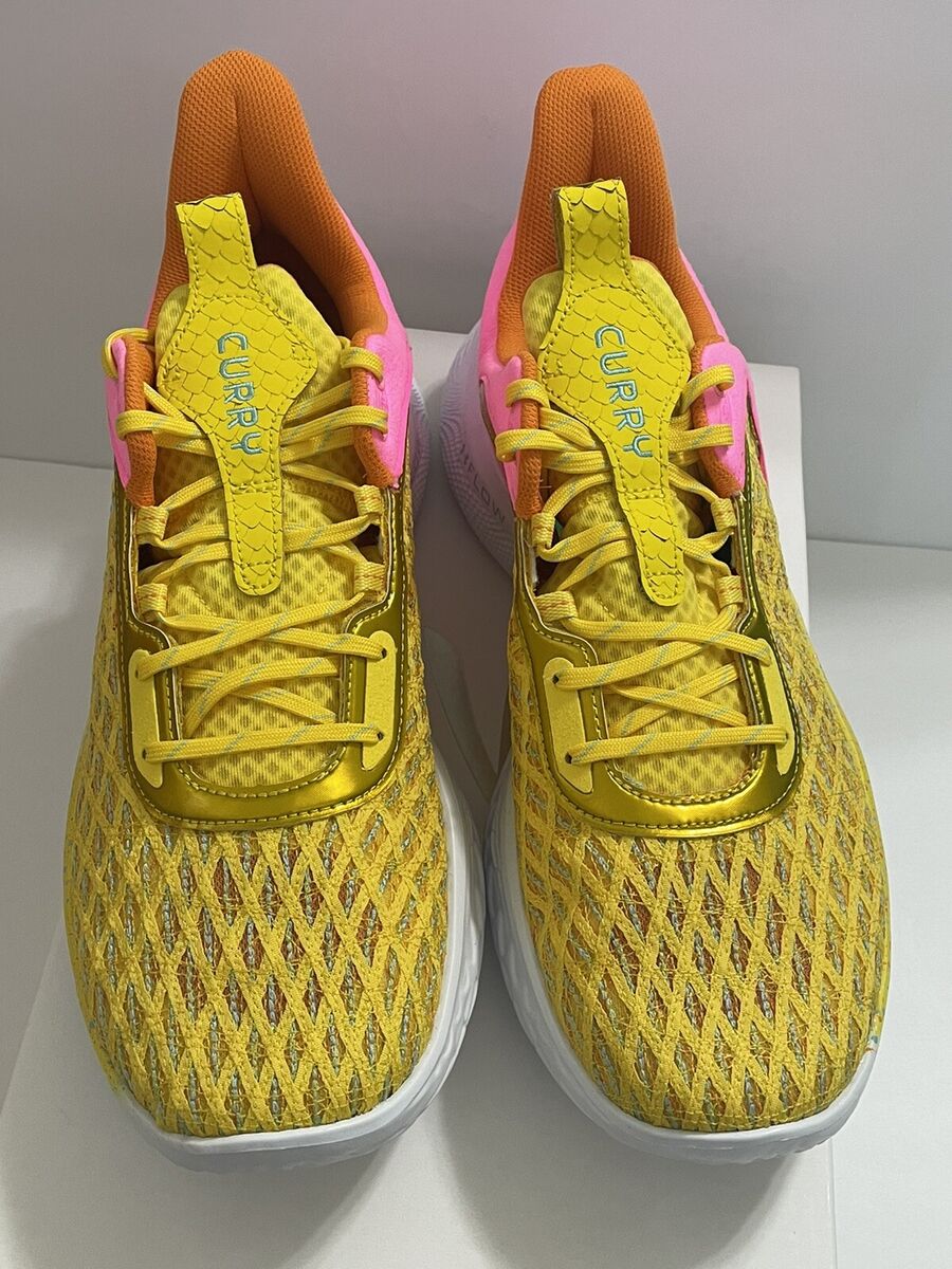NEW Under Armour UA Curry Flow 9 Sesame Street Big Bird Shoes Yellow Pink Sz 16 | eBay NEW Under Armour UA Curry Flow 9 Sesame Street Big Bird Shoes Yellow Pink Sz 16 | eBay