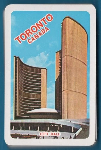 Playing Cards Carte da Gioco Collezionabili TORONTO CANADA Bridge Deck MA0047 - Foto 5 di 5