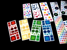 Mrs. Grossman&CM  Stickers, Stars, illusions, stars&Moon, Hearts, Birthday