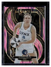 Alanna Smith #117 2025 Panini Select WNBA Pink Flash Prizms Minnesota Lynx