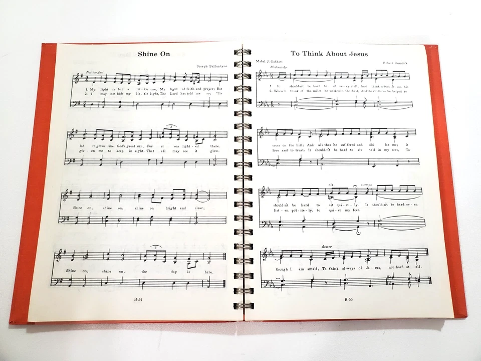 Sing With Me Songs For Children Mormón SUD Piano Música Primaria 1979 Espiral HC Foto 3 de 3