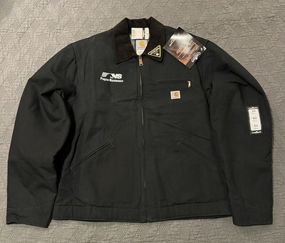 ジャケット・アウター Carhartt detroit jacket J01 DNY 46 🟥 VINTAGE CARHARTT J01 DETROIT JACKET NORFOLK SOUTHERN RAILROAD
