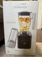 NEW Chefman Obliterator 48 oz Blender w/ Travel Jar Smoothie Maker Ice Crusher