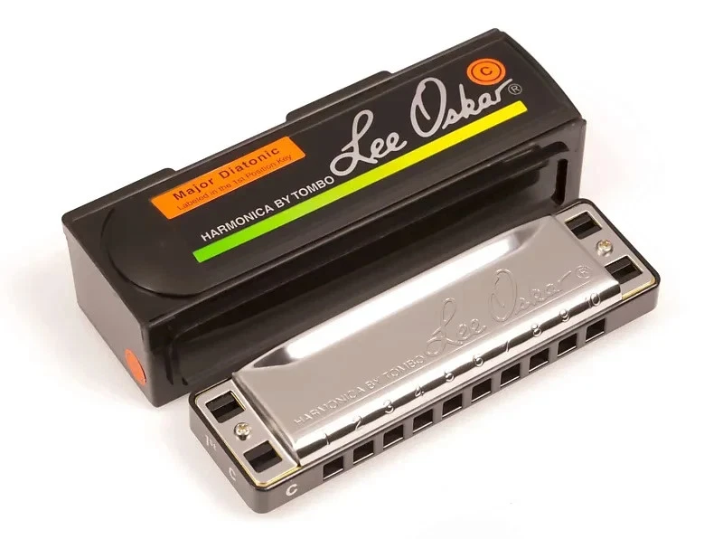 Lee Oskar 1910-C Major Diatonic Harmonica - Key of C - Silver - Image 2 of 4