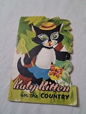 Patience Powell Katy The Kitten Peekocut Book Perry Colour Books 1952