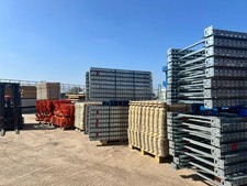 Display Pallet Racking Shelving Any Height Upright Frames 2700mm Crossbeams Used