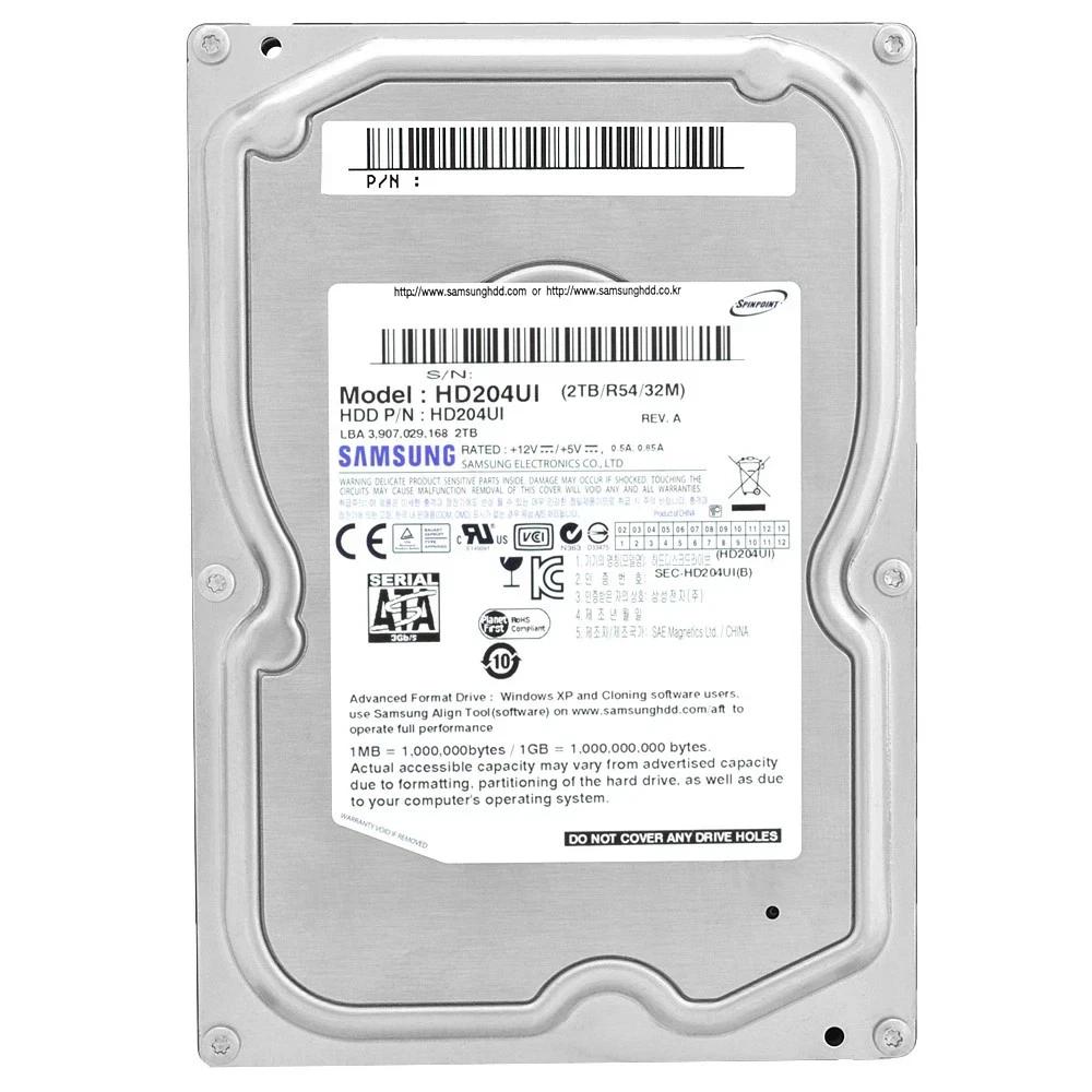 Samsung EcoGreen F4 2TB HD204UI – Ansicht 1