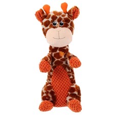 Chien mâtain jouet girafe forme de sons en peluche pour l'ennui divertissement