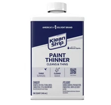 Klean-Strip Household Paint Thinner, 1 Quart Thins oil-based paint, stain and va