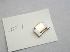 Authentic Rolex 15.5mm 18k Gold  Stainless Link For Oyster Band 1