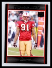2007 Bowman #185 Ray McDonald Base Rookie Card RC San Francisco 49ers. rookie card picture