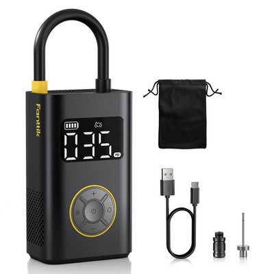 Fanttik X9 Pro Rechargeable Air Inflator 150PSI Portable Tire Pump USB-C Open Bx