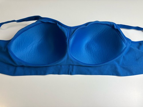 Underoutfit Bra Style #459 Size 3XL Royal Blue Back Closure Padded Full Coverage - Picture 6 of 8