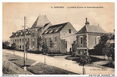 AYKP13-1325-89 - SAINT-BRIS - La colonie scolaire de montreail-sous-bois