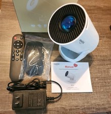 4K Mini Projector WiFi 6  BT 5.4 1080P, 180  Rotatable Auto Keystone