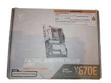 MSI X670E Gaming Plus WiFi AMD RYZEN DDR5