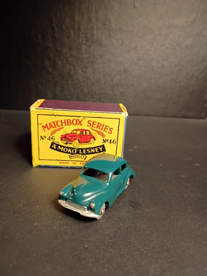 Matchbox #46A Morris Minor 1000 1958 VN/Mint In Solid Original B2 Box - Image 4 of 4