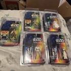 Vtg Kenner Stars Wars Power of the Force Collection Action Figure Lot of 5 NOC