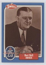 1988 Swell Football Greats Hall of Fame Bert Bell #15 HOF 0c4