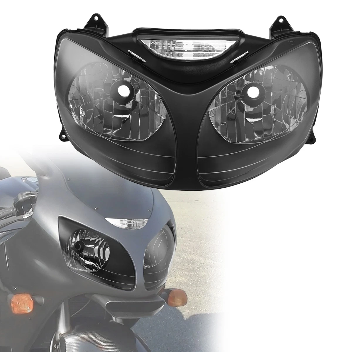 Motorcycle Headlight Assemblies for Kawasaki Ninja ZX12R for sale