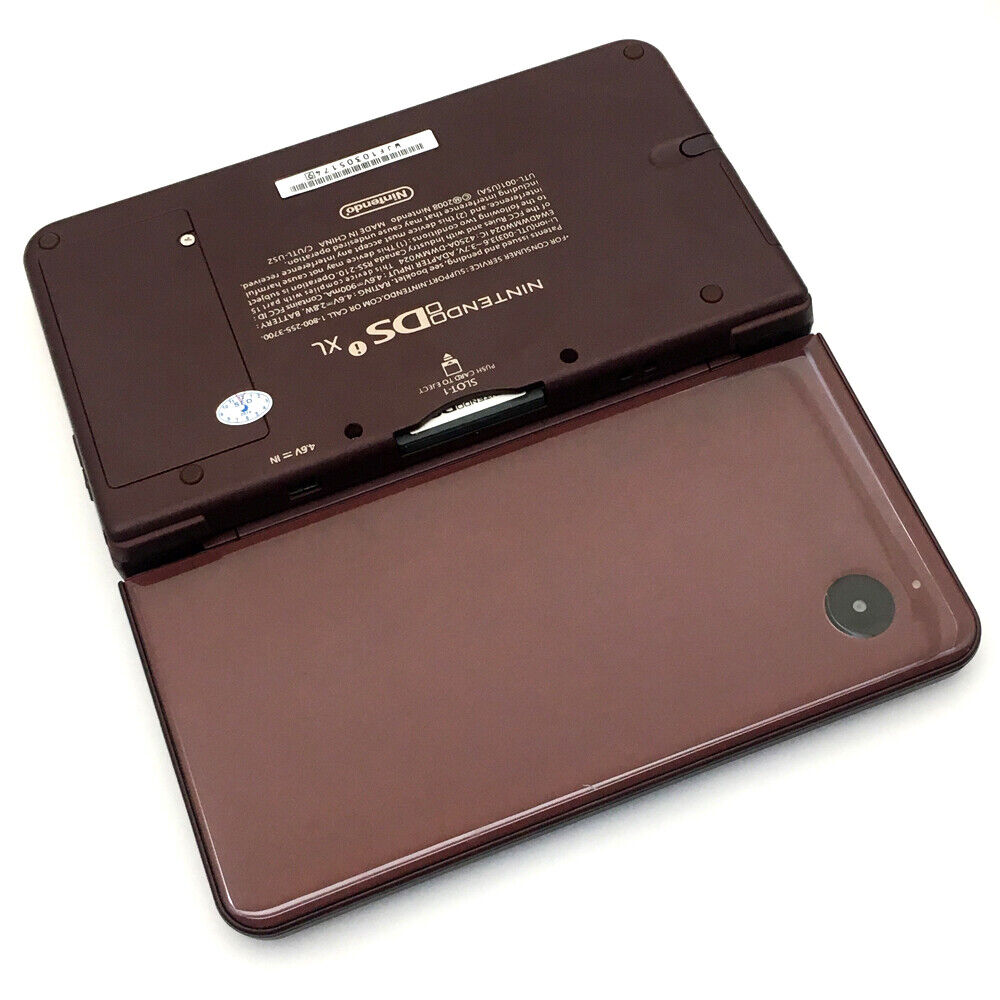 Brown Retrofit Nintendo DSi XL Game Console NDSI XL Video Handheld