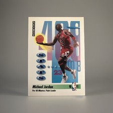 1991-1992 SkyBox - Stats #307 Michael Jordan