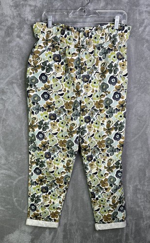 Free Assembly pants Girls XXL 18 Paperbag floal print - Picture 10 of 10