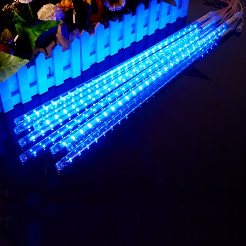 Christmas Meteor Shower Lights 11.8" 192 LED Tree House Decor Fairy String Light - Picture 18 of 21