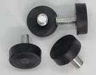 M10 Metric Thread Adjustable Table Feet - Fixed (Set of 4 Feet)