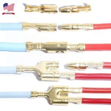 10-100 4.0mm Sets Male Female Wire Crimp Connectors Bullet Terminal Kit
