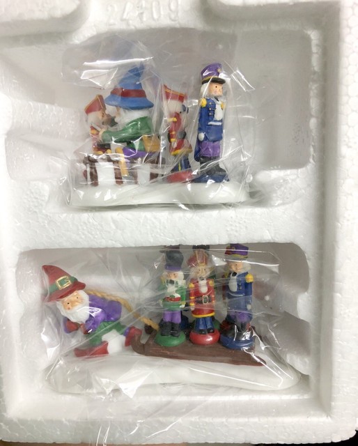 Department 56 North Pole Series Christmas Fun Run Set Of 6 56434