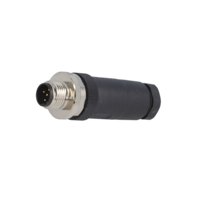 T4111402051-000 Stecker M12 PIN: 5 männlich Code B-Profibus für Leitungen TE Con