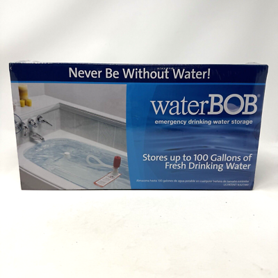 #ad Water BOB Survival Emergency Drinking Fresh Water Storage 100 Gallons Kit Sealed $16.44