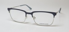 CALVIN KLEIN CK18109 410 NAVY EYEGLASS STAINLESS STEEL DESIGNER FRAME/GLASSES