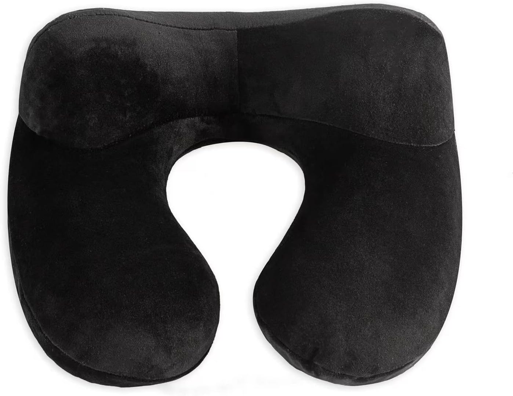 Inflatable Travel Neck Pillow for Airplanes Cars and Comfortable Support