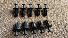 FIT FORD FRONT WHEEL ARCH LINING & MUDGUARD RIVET RETAINER CLIPS X10