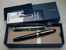 Sailor Fountain Pen Profit Light  14k Broad-nib with Converter 11-1039-620 New
