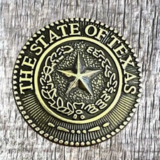 TEXAS STATE SEAL CONCHOS CON942-K-AG