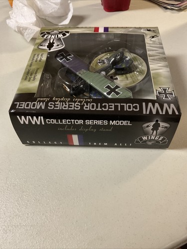 German Albatros D.V 1/72, Wings of The Great War, Collector Series RARE. NIB - 第 4/12 張圖片