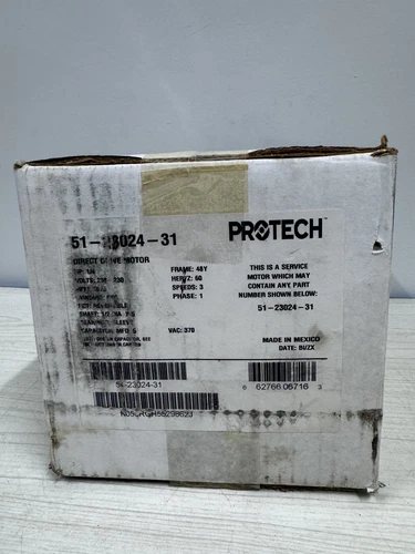 Blower Motor 1/4 HP 1075 RPM 3 SPD 208/230-1-60 Genuine Rheem Or Rudd Part