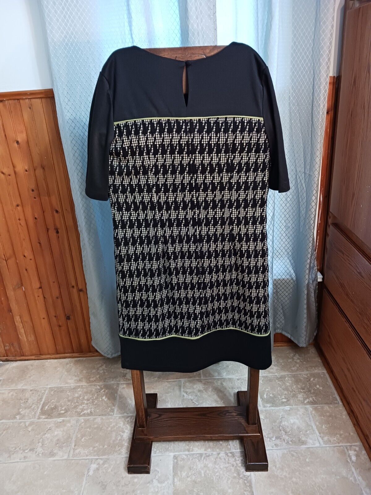 Madison Leigh Women's Dress Size 12 Black and Whi… - image 2